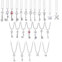 【CW】 Hot Game Hearts Necklaces Metal Keyblade Pendant Choker Necklace Accessories Jewelry Men ！