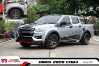 คิ้วล้อ Dmax 2020 4 ประตู ตัวเตี้ย ขนาด 4" เรียบ สีดำด้าน k style สำหรับโฉมใหม่ล่าสุด!!!