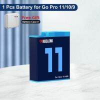 Keelead สำหรับฮีโร่11 1720Mah พร้อมกับกล่องเก็บของถอดรหัสได้3วิธีที่ชาร์จเร็วสำหรับกล้อง9 10 11