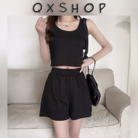 QXshop แนะนำ  ชุดเซ็ทผู้หญิง น่าใส่ เนื้อผ้าดี ทรงสวย ผ้าดีไม่ต้องรีดสะดวก ซักแล้วใส่ได้เลยไม่ต้องรีด มาคู่กันได้ทั้งเสื้อกร้ามและกางเก