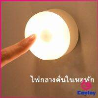 CeeJay โคมไฟหัวเตียง 0.6w LED โคมไฟ ยึดผนังด้วยแม่เหล็ก ชาร์จ LED Button night light สปอตสินค้า Maygo