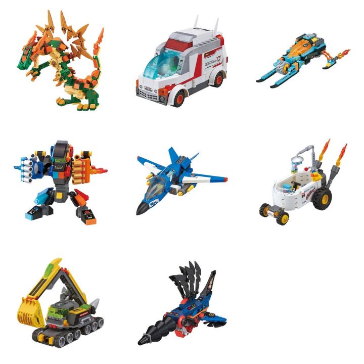 block-bikku-series-vehicle-world-set-variant-ชุดตัวต่อบิคคุ-ของเล่นเด็กลิขสิทธิ์แท้จากญี่ปุ่น-24-แบบ-สินค้าลิขสิทธิ์