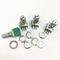 6PIN audio amplifier sealed potentiometer R09  B5K 5K B10K 10K B20K 20K B50K 50K B100K 100K  lotus 15mm 6PIN   R097