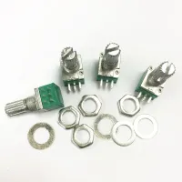 Stereo/pa/sealing potentiometer RV09N7S K097 50K B50K 6PIN 15mm Dual Double Rotary Potentiometer