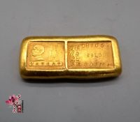 แท่งทองคำงานฝีมือโบราณแท่งทองสาธารณรัฐจีนเหรียญสะสมที่ระลึก
