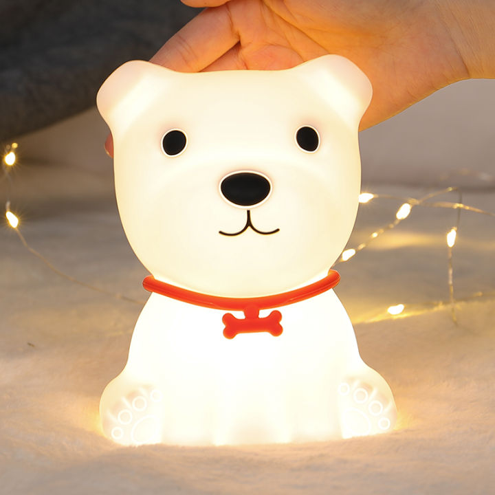 kawaii-led-night-light-sensor-lights-lampe-dog-remote-control-table-lamp-bedroom-decoration-veilleuse-baby-kids-christmas-gifts