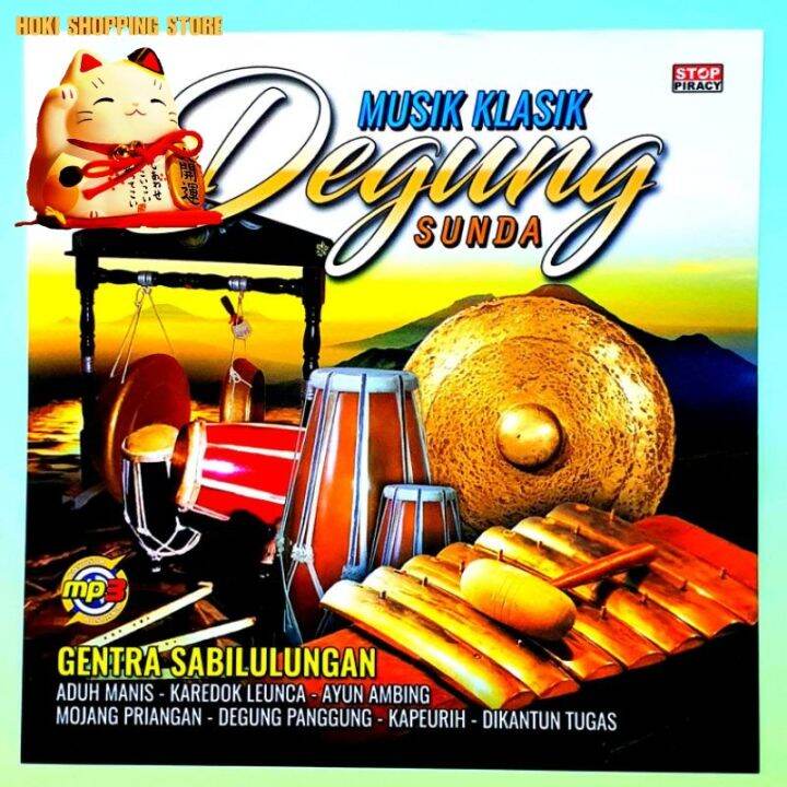 KASET CD MP3 AUDIO MUSIK KOLEKSI KUMPULAN LAGU INSTRUMENT KHAS JAWA