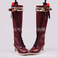 รองเท้าบูทคอสเพลย์ Willite Violet Eternal Garden Anime Boots สั่งทำพิเศษขายส่ง