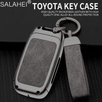 Zinc Alloy Car Key Cover Case Shell Holder For Toyota Aqua RAV4 Land Cruiser Camry Prado Corolla Prius Key Protector Accessories