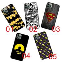 DB-452 Bat Super Hero Man Black ซิลิโคน เคสโทรศัพท์ ปก หรับ iPhone G31 Moto G41 G22 G42 13 14 G51 G52 12 G1000 G71 Max Plus Mini Pro