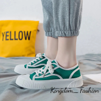 Kingdom_Fashion ยอดนิยม รองเท้าผู้หญิง รองเท้าผ้าใบ รองเท้าสุขภาพ รองเท้าแฟชั่น FYD2390RK4 37Z230913