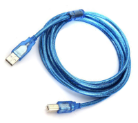 สาย USB 3m สำหรับอัพโหลดโปรแกรม Arduino USB square port data cable usb type B