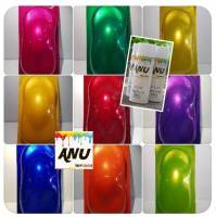 สีสเปรย์ Spray ANU -P สีมุก สีสเปรย์พ่นรถยนต์ เกรด 2K สีพ่นรถยนต์ (กี่งเงา) (1 กระป๋อง)