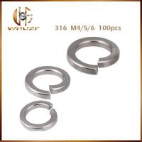 Free shipping 316 stainless steel washers pad spring washers bronze spring washers M4 M5 M6 washer pad