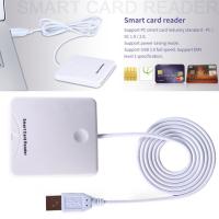 High-Quality Card Reader Adapter Portable High Speed ABS Smart Card Reader Power Saving