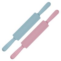 Non stick Silicone Food Grade Rolling Pin Fondant Rolling Pin DIY Dumpling Roller Cake Bakeware Tools