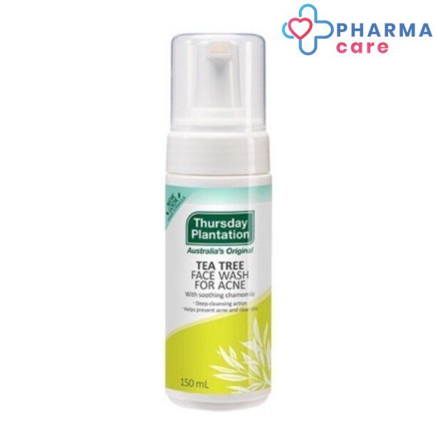 thursday-plantation-tea-tree-daily-face-wash-เทริสเดย์-แพลนเทชั่น-150-ml-pharmacare