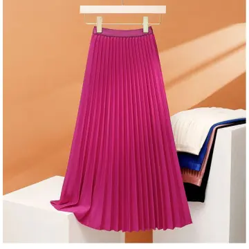 ZANZEA Women's Vintage A-line Satin Skirt Evening Party High Waisted Long  Skirts #14