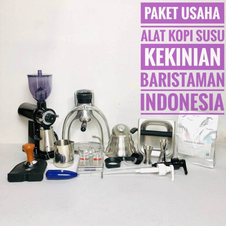 Paket Usaha Alat Kopi Susu Kekinian Rok Presso New Gc Manual Espresso