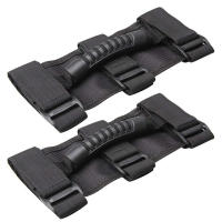 2pcs Car Grab Handle For Jeep Wrangler JK YJ TJ Roll Bar Grab Handles Grib Hand Holder Car Bar Roll Grips Holder