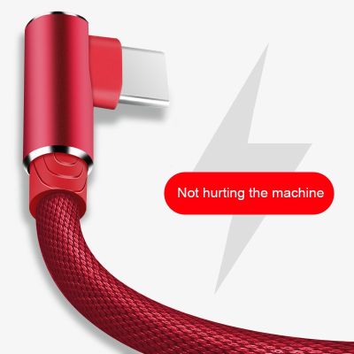 （A LOVABLE） USB C90 DegreeCharge USB Type CForA51 S21Redmi Note 10 9โทรศัพท์ USB C Data Cord Wire