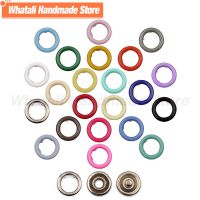 10-50 Sets 7.5/9.5/11mm Metal Prong Snap Button Prong Press Button Ring Studs Fasteners For Clothes Garment Sewing Bags Shoes Haberdashery