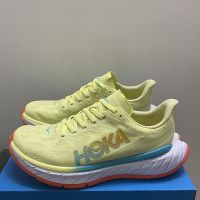 มาใหม่ HOKA ONE รองเท้าผ้าใบลําลอง คาร์บอน สีกากี เหมาะกับการวิ่ง เล่นกีฬา สําหรับผู้ชาย ผู้หญิง X2