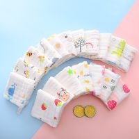 ✒ 25x50cm 100 Cotton Gauze Baby Towel 6-layer Super Soft Baby Saliva Towel Highly Absorbent and Breathable To Protect Baby Skin