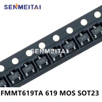 FMMT619T FMMT619TA 100ชิ้น FMMT619 619 SOT-23