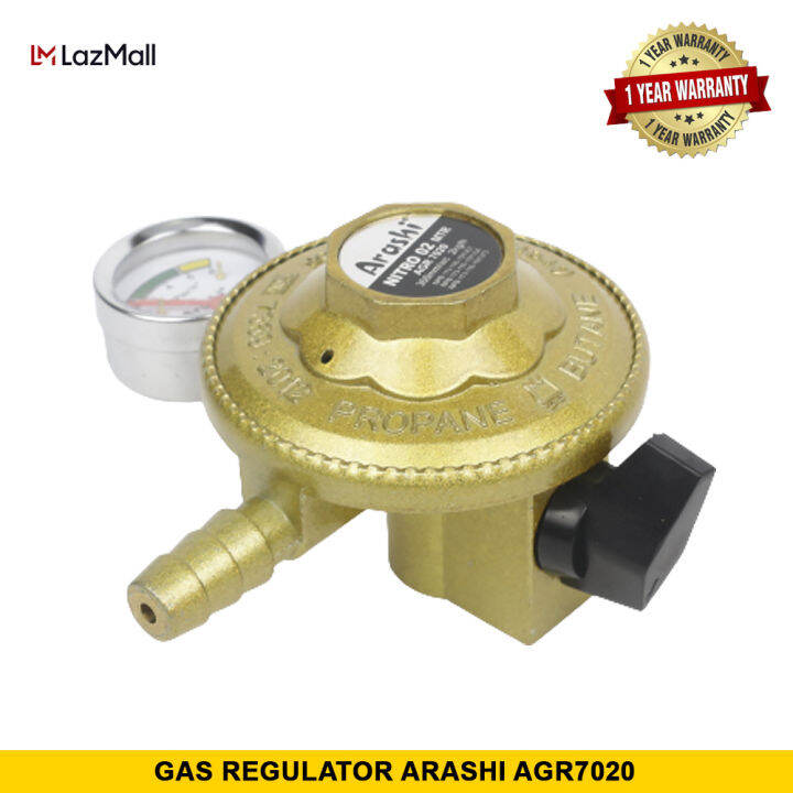 GAS REGULATOR ARASHI AGR7020 SNI Gas Regulator Bertekanan Rendah Nitro