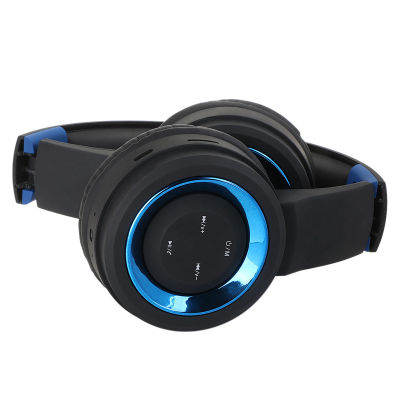 E-Sports game player earphone Bluetooth Headphones Stereo Wireless Headset Soft Leather Earmuffs Built-in Mic for PCCell Phone