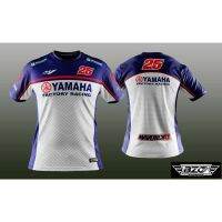 （Hot selling adult and child sizes in 2023）READY STOCKPREMIUM  BRAND BZC Jersey motor sublimation Yamaha 3D Print T-shirt Tops（Contact Laitu Customization）