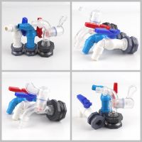 1pcs ABS Fish Tank Connector Aquarium Drain Pipe Joints Water Pipe Valve Drainage Brew wine Accessories