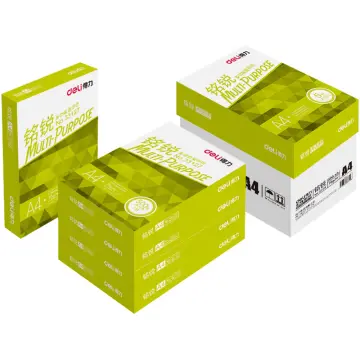 Deli a4 printing paper full box double-sided copy paper 70g 80g thickened  multi-functional A4