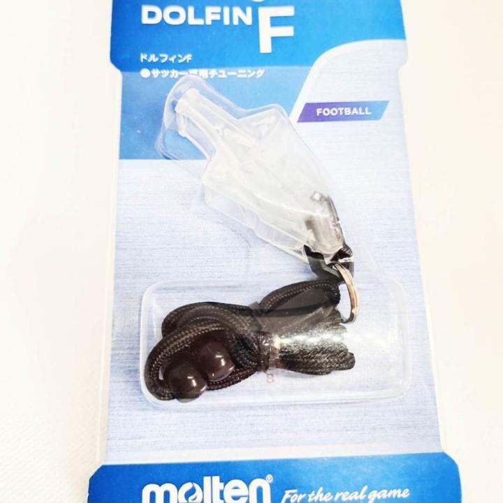 Molten Dolphin B /F Sports Referee Whistles Plastic Loud Professional