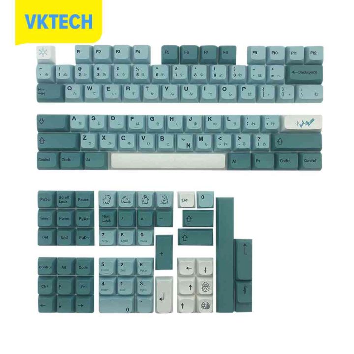 vktech-126ชิ้นสากลวิศวกรรมแป้นพิมพ์ปุ่มกดคีย์บอร์ดอุปกรณ์เสริมสำหรับ-mx-สวิทช์