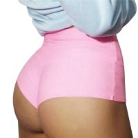 【Feb】 Woman Casual Shorts Fashion White Black High Waist Lady Bodycon Shorts Summer Mini Sexy Shorts Solid Color Women Clothing