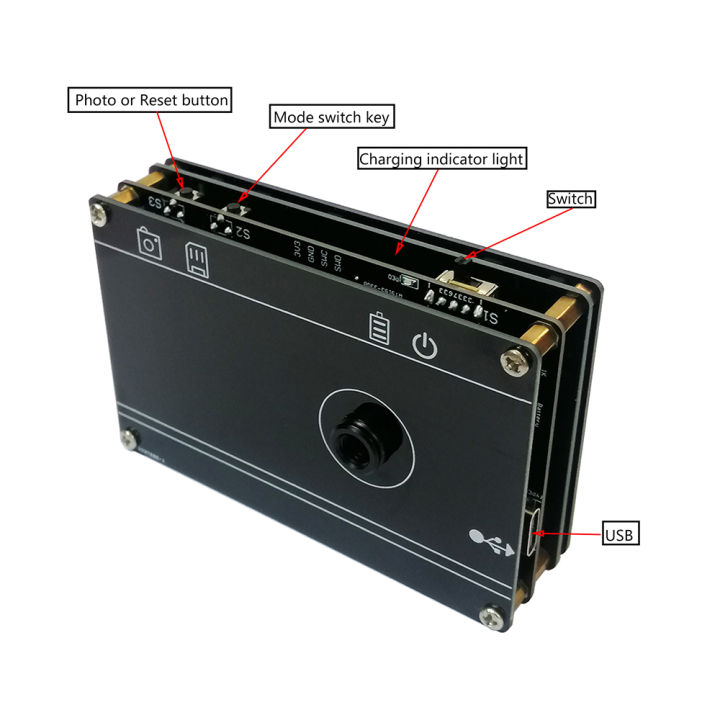 mlx90640-จอแสดงผล-tft-ขนาด2-8นิ้วเครื่องสร้างภาพความร้อนอินฟราเรดแบบใช้มือถือช่วงการวัดความละเอียด320x240-40ถึง300