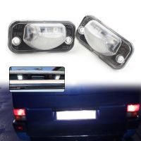 【CW】2PCS Car LED License Plate Light White Light For 1Volkswagen T4 1990-2003 Car License Number Plate Light Lamp Car Lights