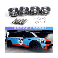 N12 N16 Engine Piston &amp; Ring Kit 77mm STD Set for MINI R55 R56 R57 R58 Countryman 2006-2016 11257589348