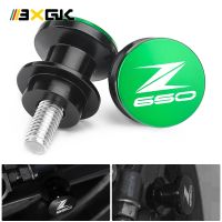 Motorcycle Accessories For kawasaki Z650 Z 650 2017 2018 2019 2020 2021 2022 8MM Motorcycle Swingarm Spools Slider Stand Screws