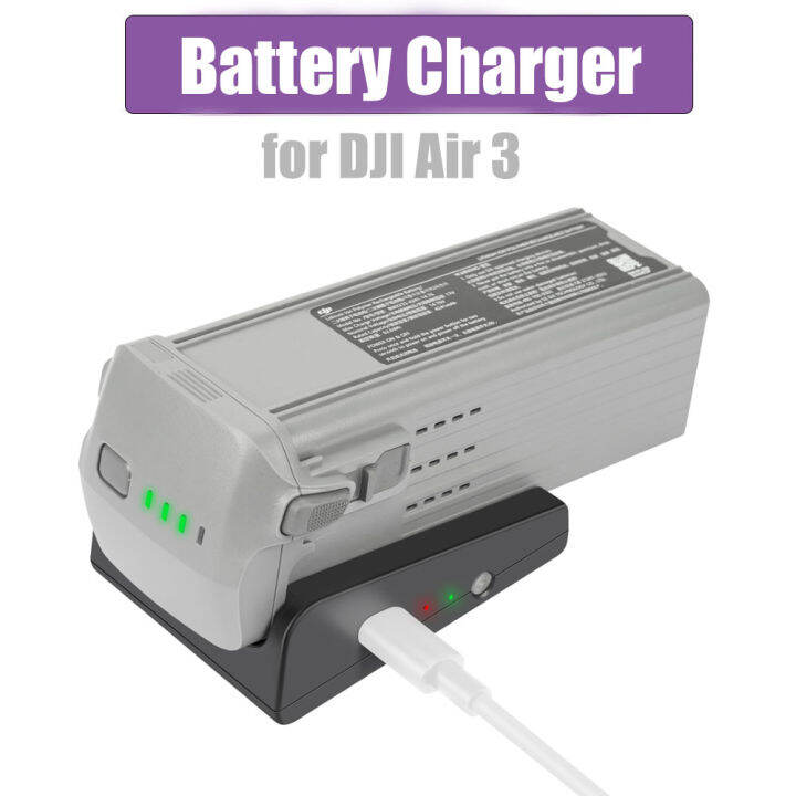 SingleChannel Battery Charger For DJI AIR 3 USB Rechargeable Charging