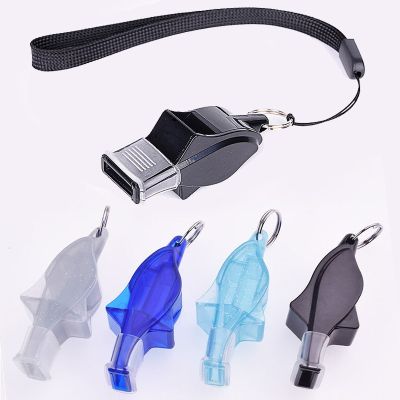 High quality Sports Like Big Sound Whistle Seedless Plastic Whistle Professional Outdoor Sport Soccer Basketball Referee Whistle Survival kits