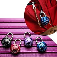 【CW】 Rotary code lock student dormitory cabinet padlock gym locker lock Mini lock