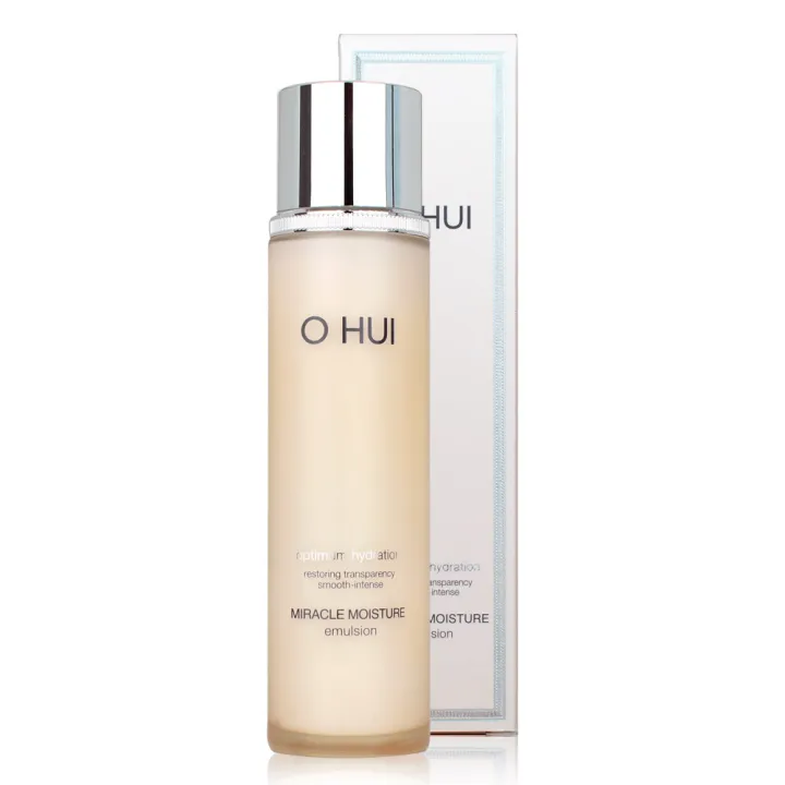 OHUI Miracle Moisture Emulsion 140ml / Korea cosmetics / Moisturizing ...