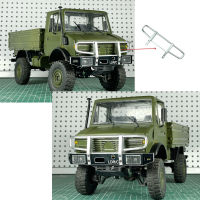 อุปกรณ์เสริมดัดแปลงโลหะด้านหน้า Bemper Belakang,เข้ากันได้กับรุ่น Unimog P06 Mobil Remote Control