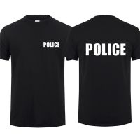 Mens Large T-shirt Swat Security T Shirts Man Cool Tshirt Man 4XL/5XL/6XL