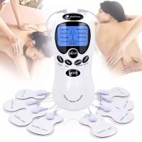 Electronic Pulse Massager 8 Modes Tens EMS Acupuncture Digital Massage Machine Electrical Muscle Stimulator Low Frequency Physiotherapy Device for Neck Back Pain Relief