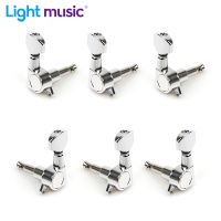 【CW】 Guitar Tuning Pegs Tuners Machine Heads for Acoustic Electric Guitar Chrome 3R3L 6R 6L Guitar Machine