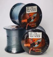 1-2 วัน (ส่งไว ราคาส่ง) สาย PE น็อคเอาท์ ถัก 4 สีเทา ยาว 300 เมตร【555 Mall】 Fishing line wire  knock out - Grey